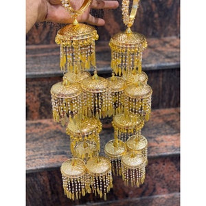 Beautiful customized kaleere / kalire/ bridetobe/kalira for bride/ kalira / customisable /bridal jewelry/golden kalire/bride jewellery