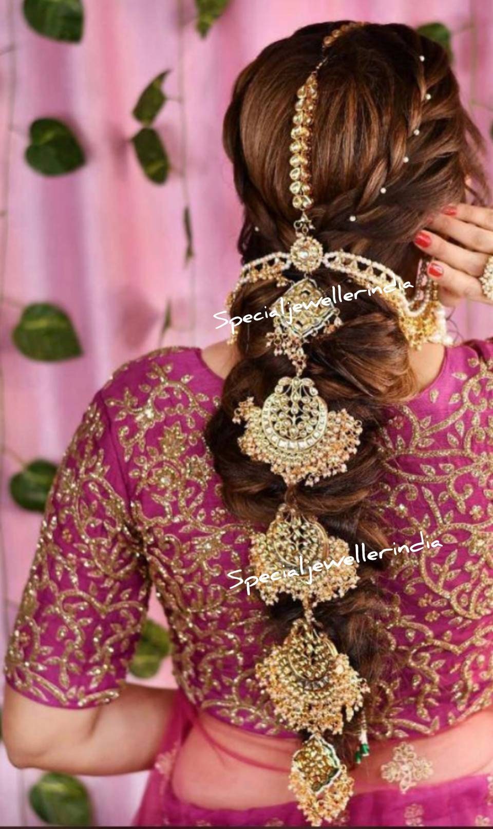 Trending Sheesh Phool And Shish Patti Designs For Brides | Indian wedding  hairstyles, Indian bride makeup, Indian bridal headpieces