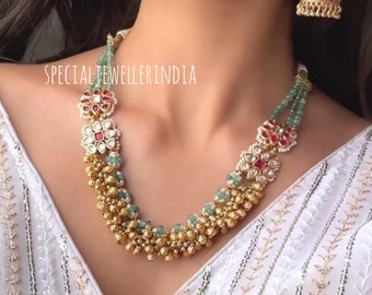 Kundan Pearl Choker, Jadau Indian Jewelry