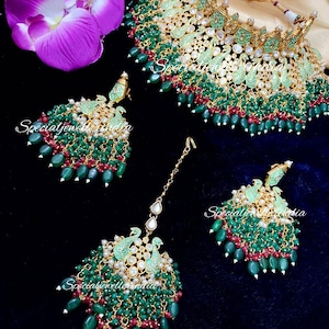 Heavy bridal meenakari kundan choker jewelry set,kundan bridal jewelry,Rajwada Haar, Indian jewelry,Sabyasachi wedding necklace,wedding set,