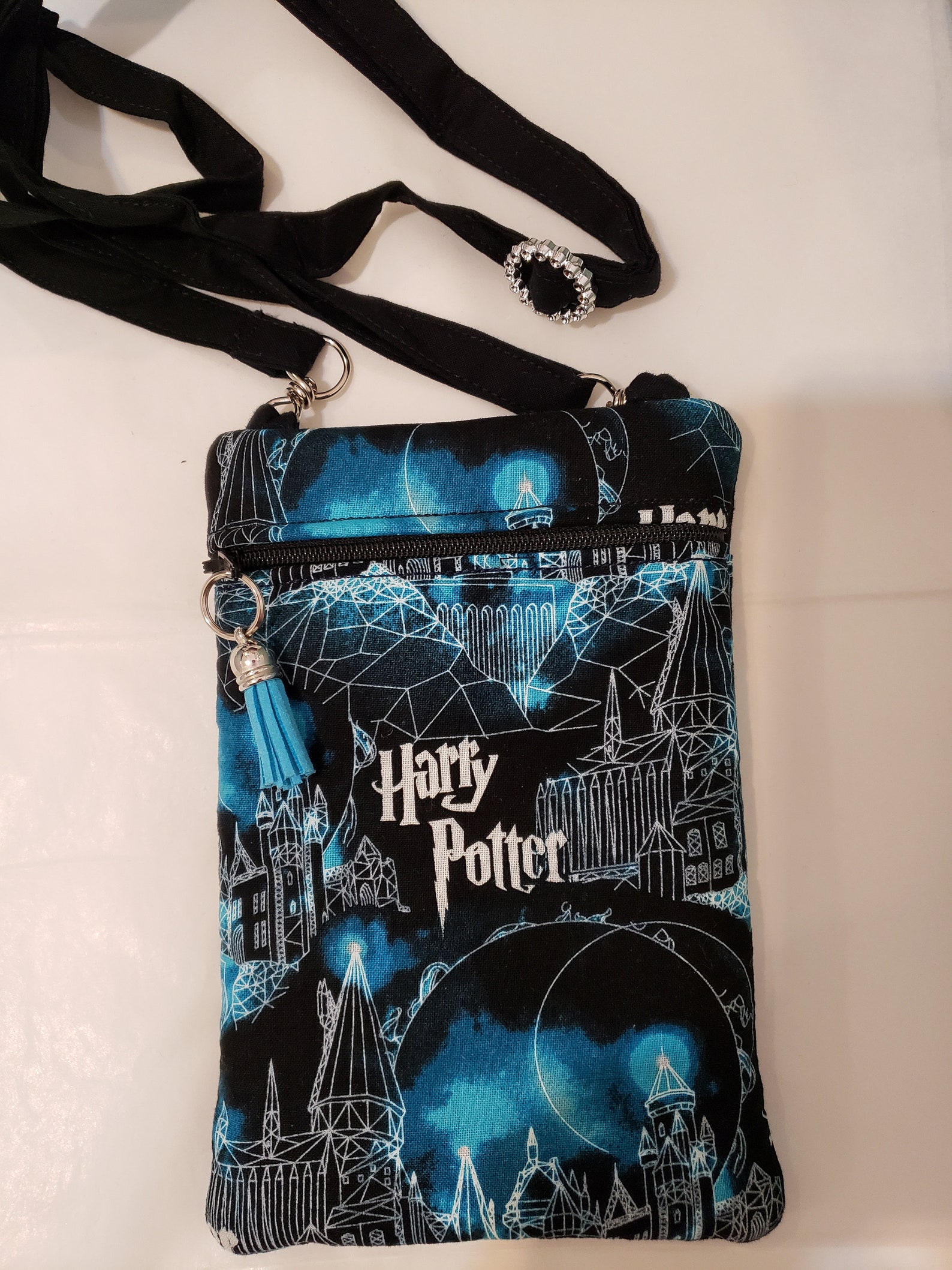 Cross Body Bag Purse Harry Potter in Turquoise Gift Etsy