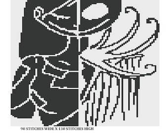 Descargar patrón de crochet Jack y Sally C2C