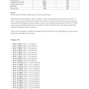 C2C Crochet Pattern Download - Etsy