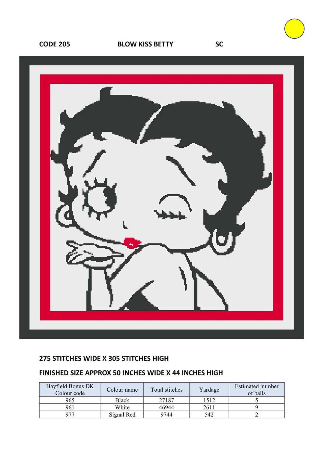 Crochet Pattern Download Sc Etsy