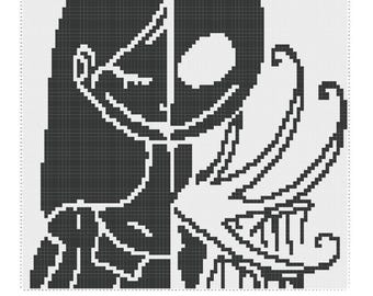 Descargar patrón de crochet Jack y Sally C2C