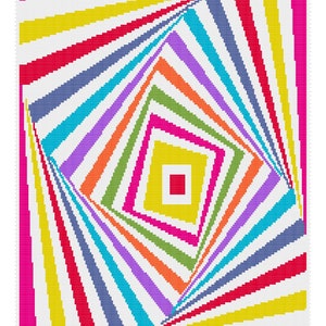 Vortex Illusion Crochet Pattern Download
