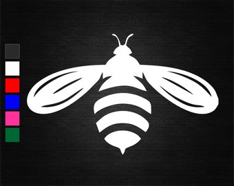 Bee insect nature vinyl decal sticker wall door window car van bike lorry home decoration #3