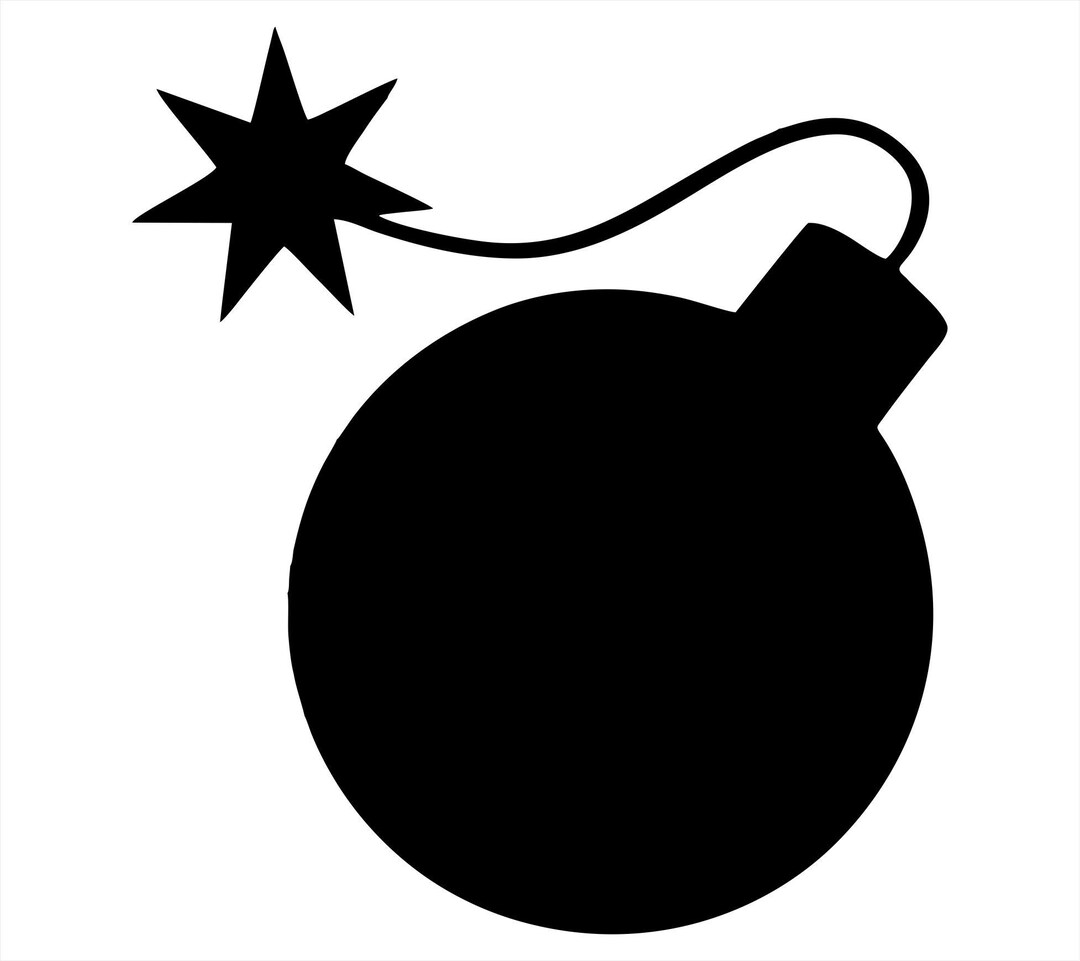 Bomb Vinyl Decal Sticker Wall Door Window Car Van Bike Lorry Home ...