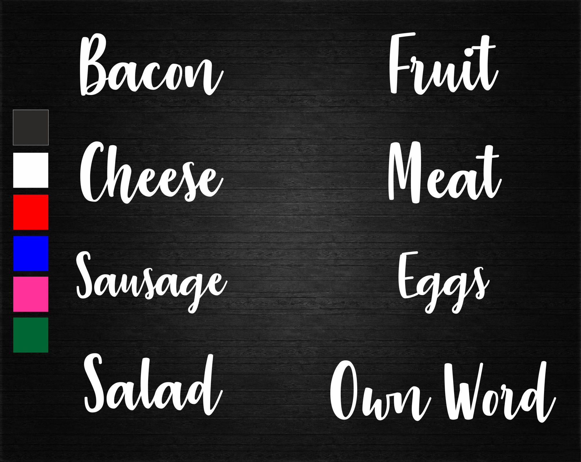 Mrs Hinch Inspired Fridge Storage Trays Drawers Cupboard Label Etsy