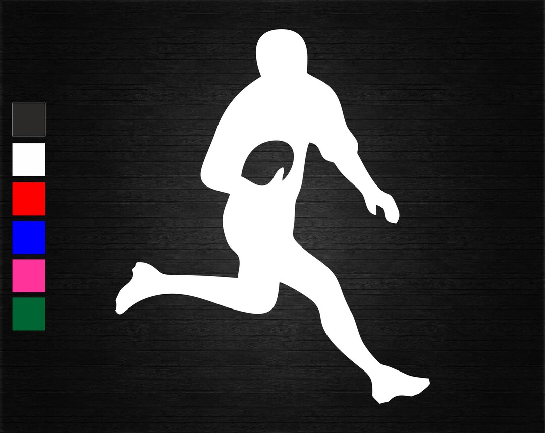 Rugby Sport Vinyl Decal Sticker Wall Door Window Car Van Bike Lorry ...