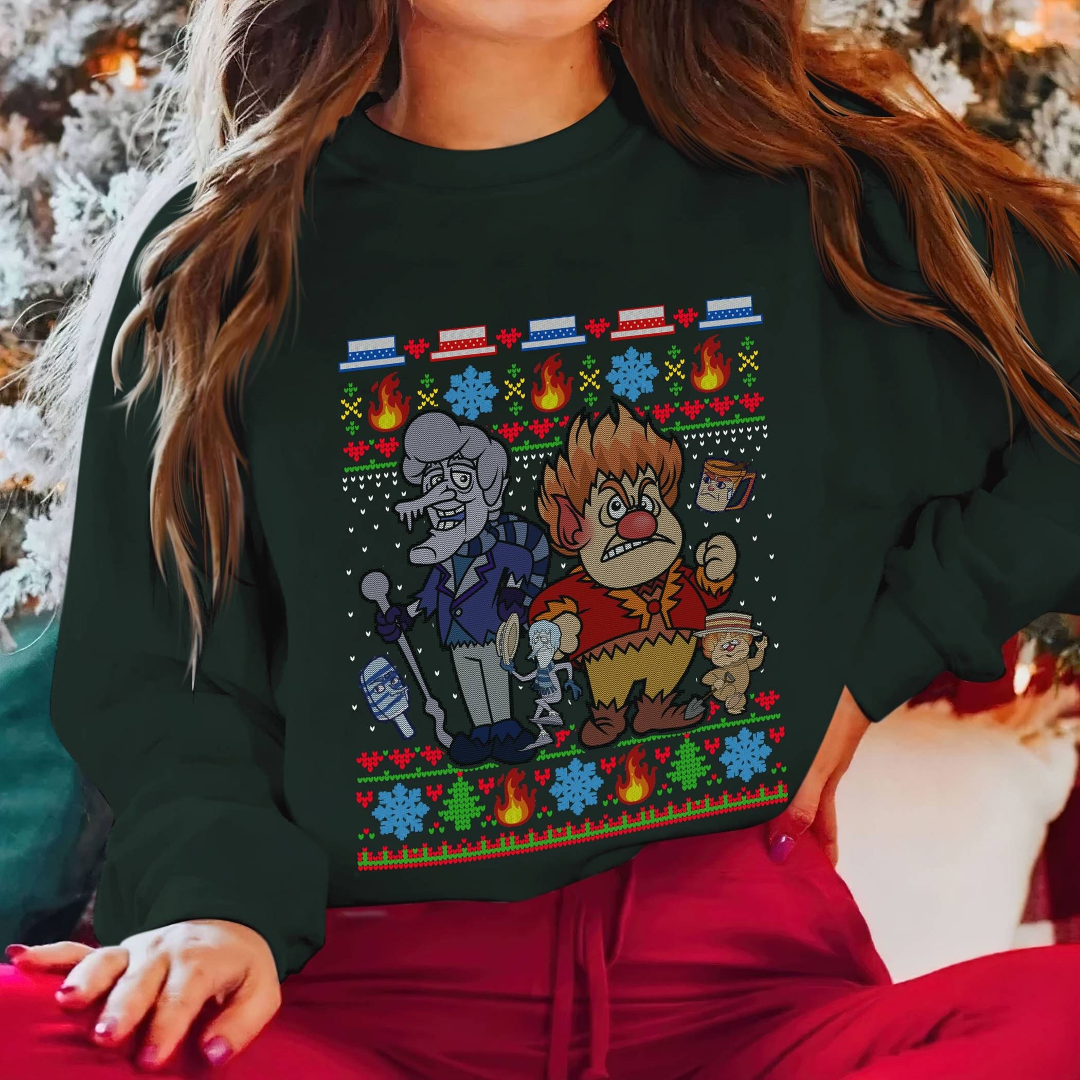 digimon christmas sweater