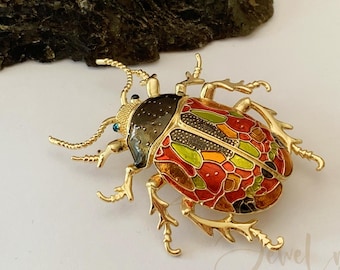 スカラベ エジプトの甲虫 虫 タマムシ科の甲虫 昆虫 テクスチャ 花柄