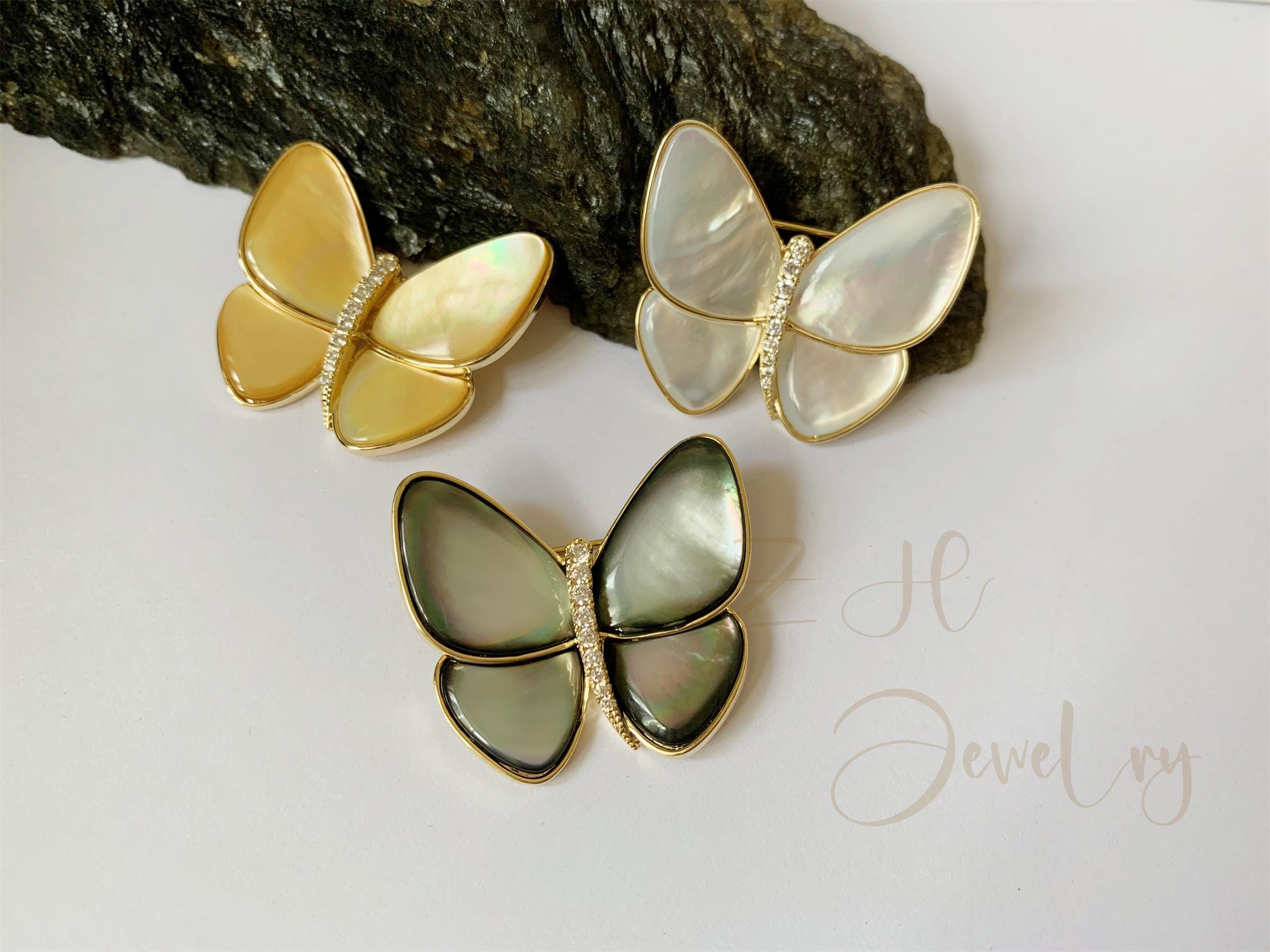 Spill Frfll Con Smlto In Oro Gillo For Sle T 1stDibs - Foto 2