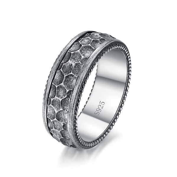 Mens Spinner Ring Etsy