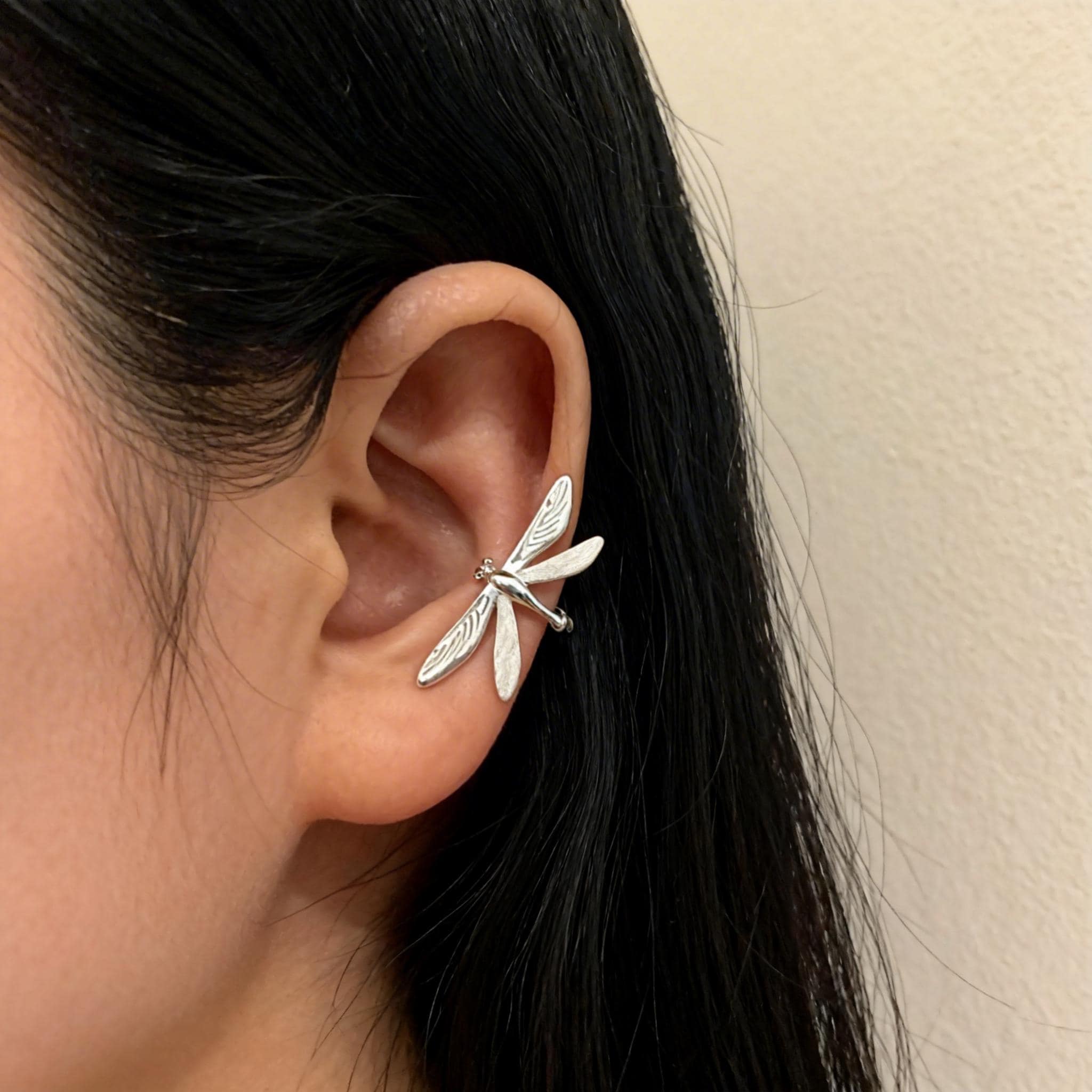 Uno De 50 Piercing A Forma Di Libellula – Orecchino Placcato Argento, Gioiello Artigianale Spagnolo