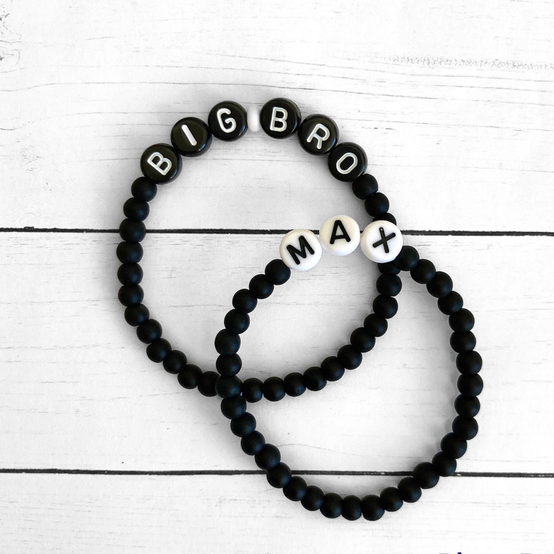 Boys Name Bracelet, Personalized Boys Bracelet, Birthday Present for