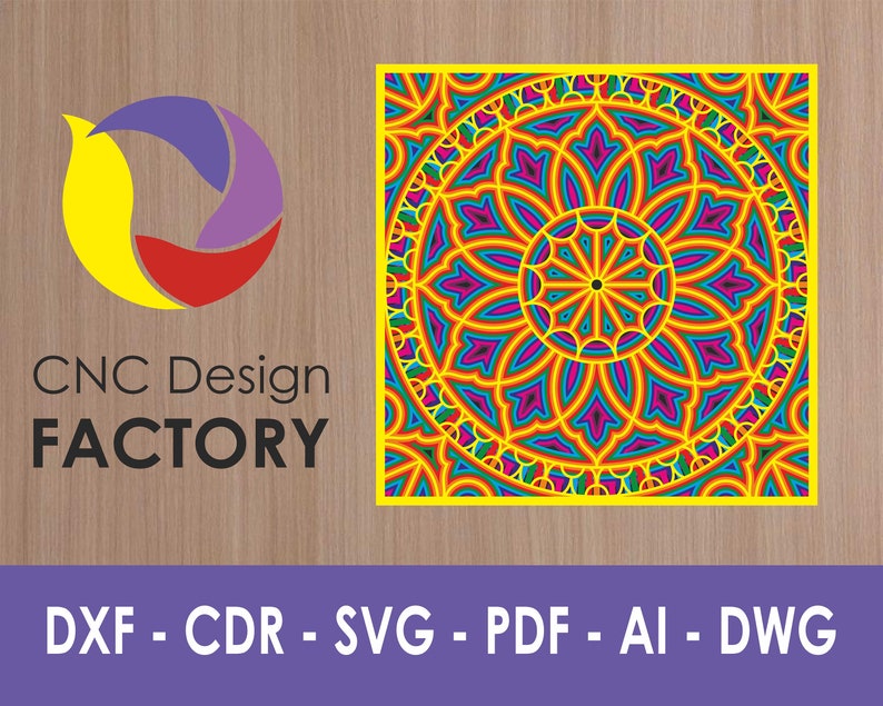 Download 9 Multilayer Model 67ce Mandala Dxf Laser Cut Abstract Wall Art Mandala Square Pattern For Draw Or Cut With Cnc Router Dxf Cdr Pdf Svg Drawing Illustration Digital Tokatiletisim Com