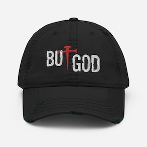 Black But God Dad Hat, Inspirational Baseball Cap, Funny Dad Hat, Religious Gift, Adjustable Cap