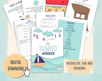 El libro de trabajo definitivo de Tajweed - Descarga digital