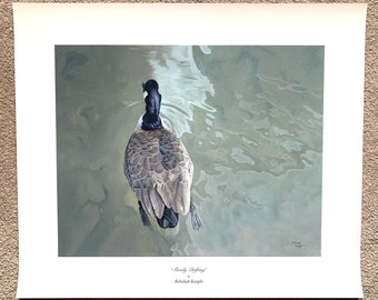 Canada Goose Limited Edition Fine Art Giclée Print de Rebekah Knight