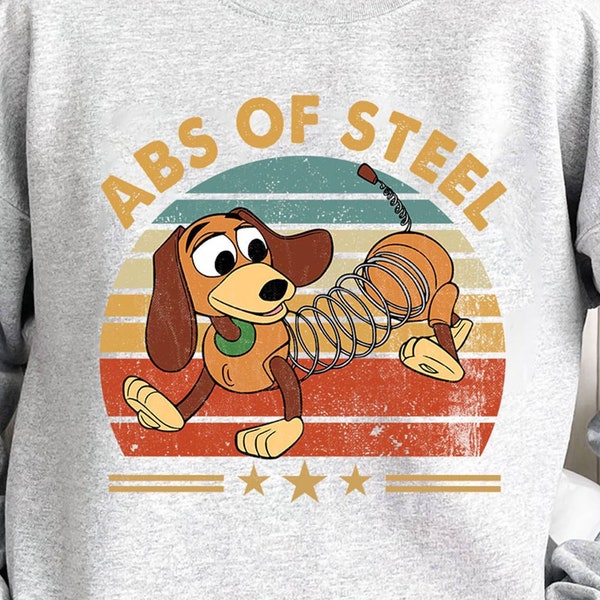 Toy Story Abs Of Steel Slinky Dog Shirt, Slinky Shirt, Toy Story Vintage Shirt, Toy Story Land Shirt, Fathers Day Gift, Magic Kingdom Shirt