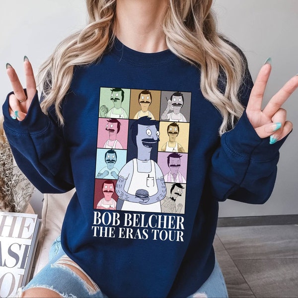 Bob Belcher Eras Tour Shirt | Bob Belcher Shirt | Vintage Bob Belcher Shirt | Bob's Burgers Family Shirt | Tina Belcher Louise Blecher Shirt