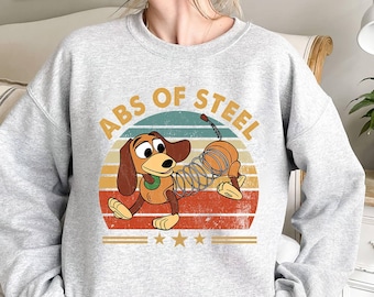 Toy Story Abs Of Steel Slinky Dog Shirt, Slinky Shirt, Toy Story Vintage Shirt, Toy Story Land Shirt, Fathers Day Gift, Magic Kingdom Shirt