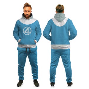 Fantastic Four Sweatshirt Hoodie, Fantastic Four First Steps Costume, Mcu Fan Gift, Reed Richards Cosplay, Fantastic Four Movie Costumes