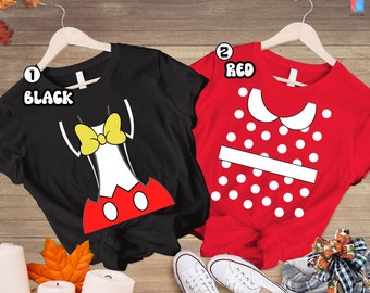 Mickey Minnie Halloween Costume Shirt, Minnie Costume Shirt, Mickey And Minnie Costume Shirt. Family Costume Family, Halloween Costume Shirt