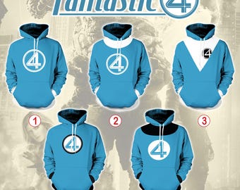 Fantastic Four 2025 Hoodie, The Fantastic Four First Steps Mcu Sweatshirt, Reed Richards Shirt, Fantastic Four Movie Costumes