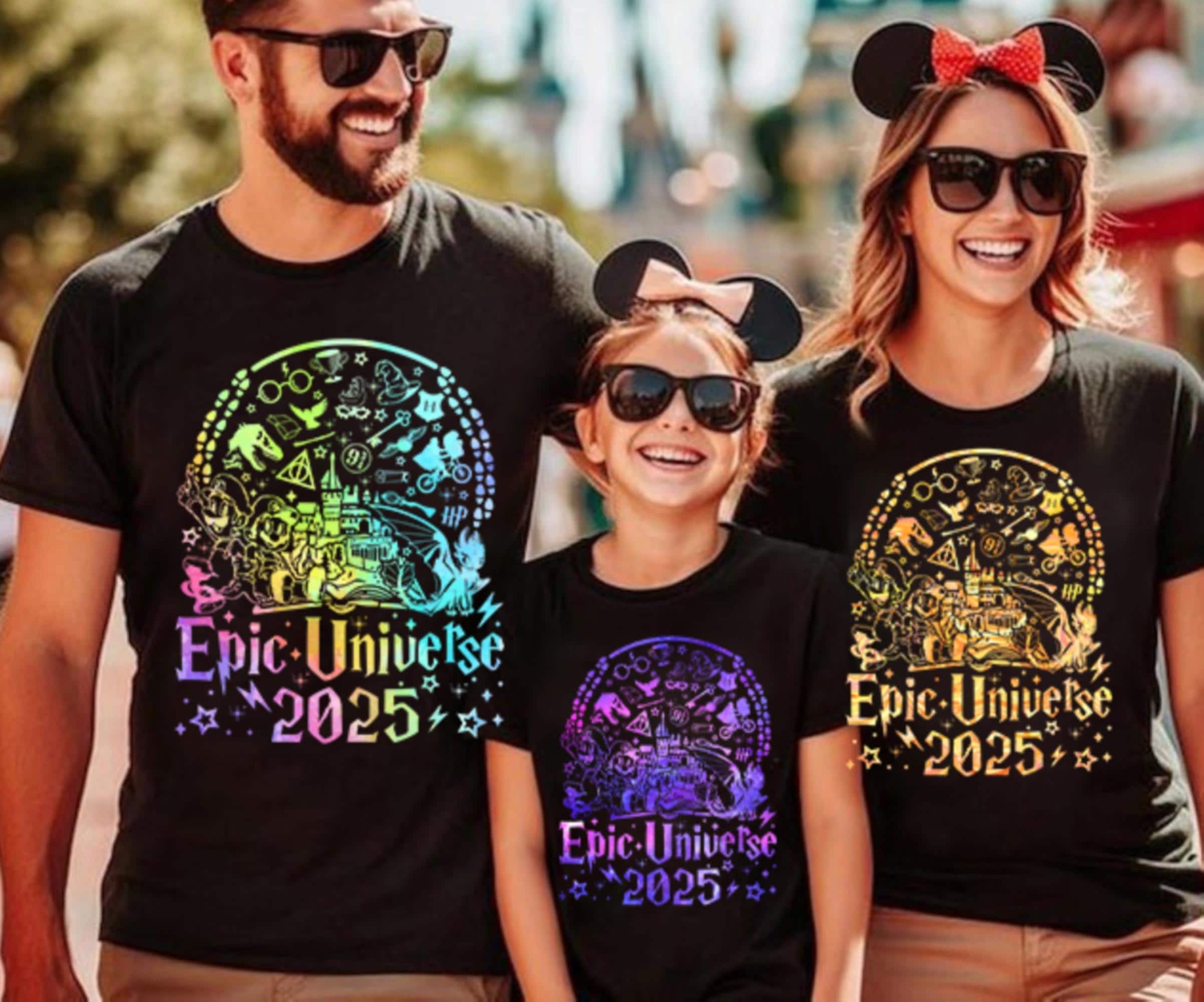 Universal Epic Universe Family Shirt, Universal Studios Hologram Shirt, Epic Universe Mario Shirt, Universal Family Trip Matching Shirt