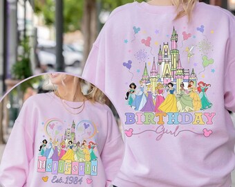 Disneyland Princess Birthday Girl Shirt, Princess Birthday Shirt, Disneyland Birthday Shirt, Disneyland Princess Shirt, Magic Kingdom Shirt