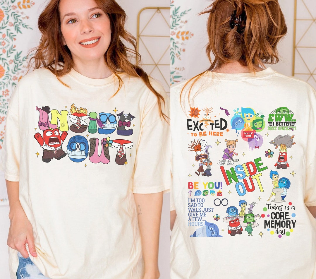 Inside Out Emotions Shirt, Core Memory Day Shirt, Inside Out Characters ...
