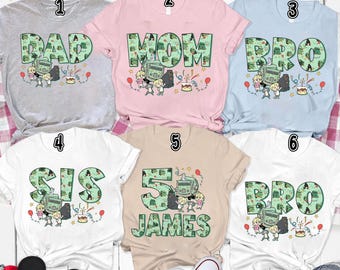Personalized Trash Truck Birthday Shirt, Trash Truck Family Birthday Shirt, Trash Truck Birthday Boy Shirt, Birthday Party Shirt