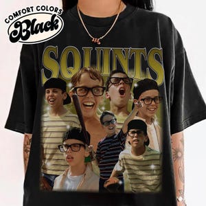 The Sandlot Baseball Legend Squints Shirt, The Sandlot Homage Shirt, Baseball Squad Crew Bootleg Tee, Ham Michael Squints Tee 51