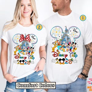 Family Trip Disneyland Matching Shirt, Custom Disneyland Family Shirt, Disneyland Family Vacation Shirt, Walt DisneyWorld Family Shirts