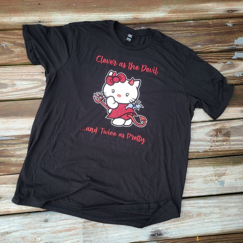 devil hello kitty shirt