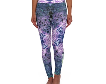 Factalia Bedruckte Yoga Leggings mit hoher Taille