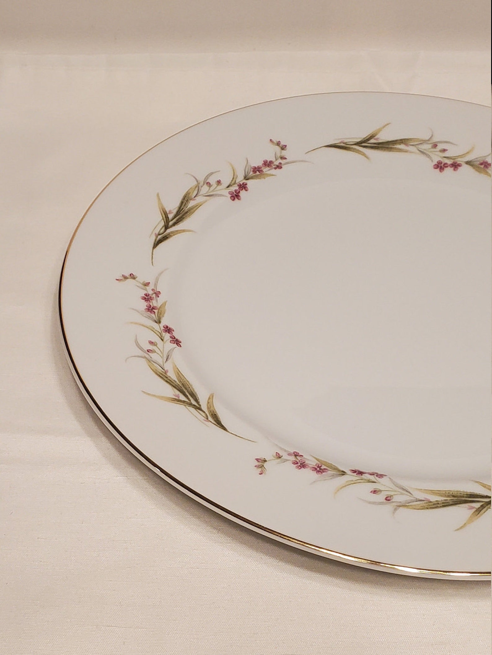 Fine China of Japan Prestige 10 1/2 Dinner Plate Vintage Etsy