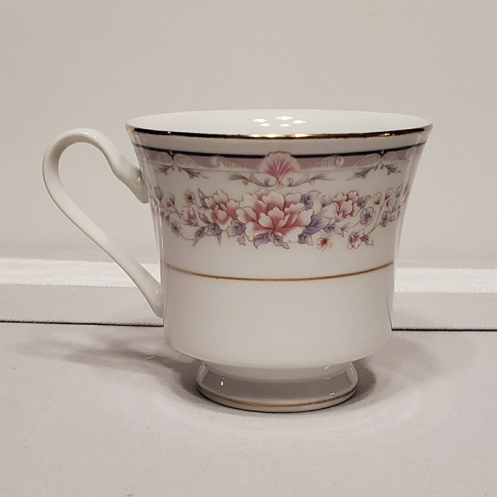 China Pearl Fine China Donna Tea Cup and Saucer 8856 Etsy