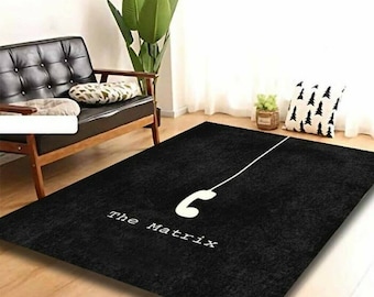 Matrix Schild Bedruckte Bereich Teppich Bodenmatte Liebhaber Geschenk