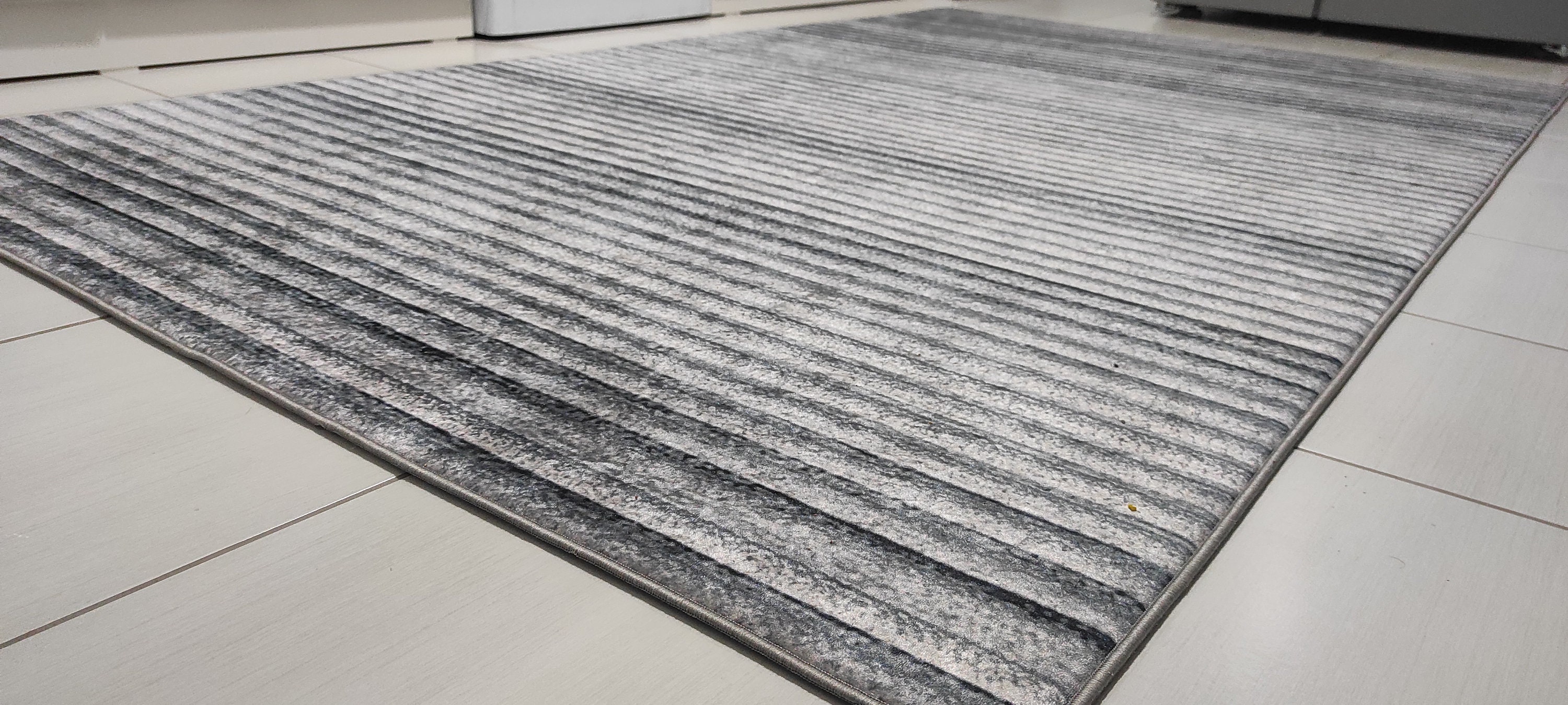 Shades of Gray Kitchen Rug Dining Room Mat Entryway Runner Etsy