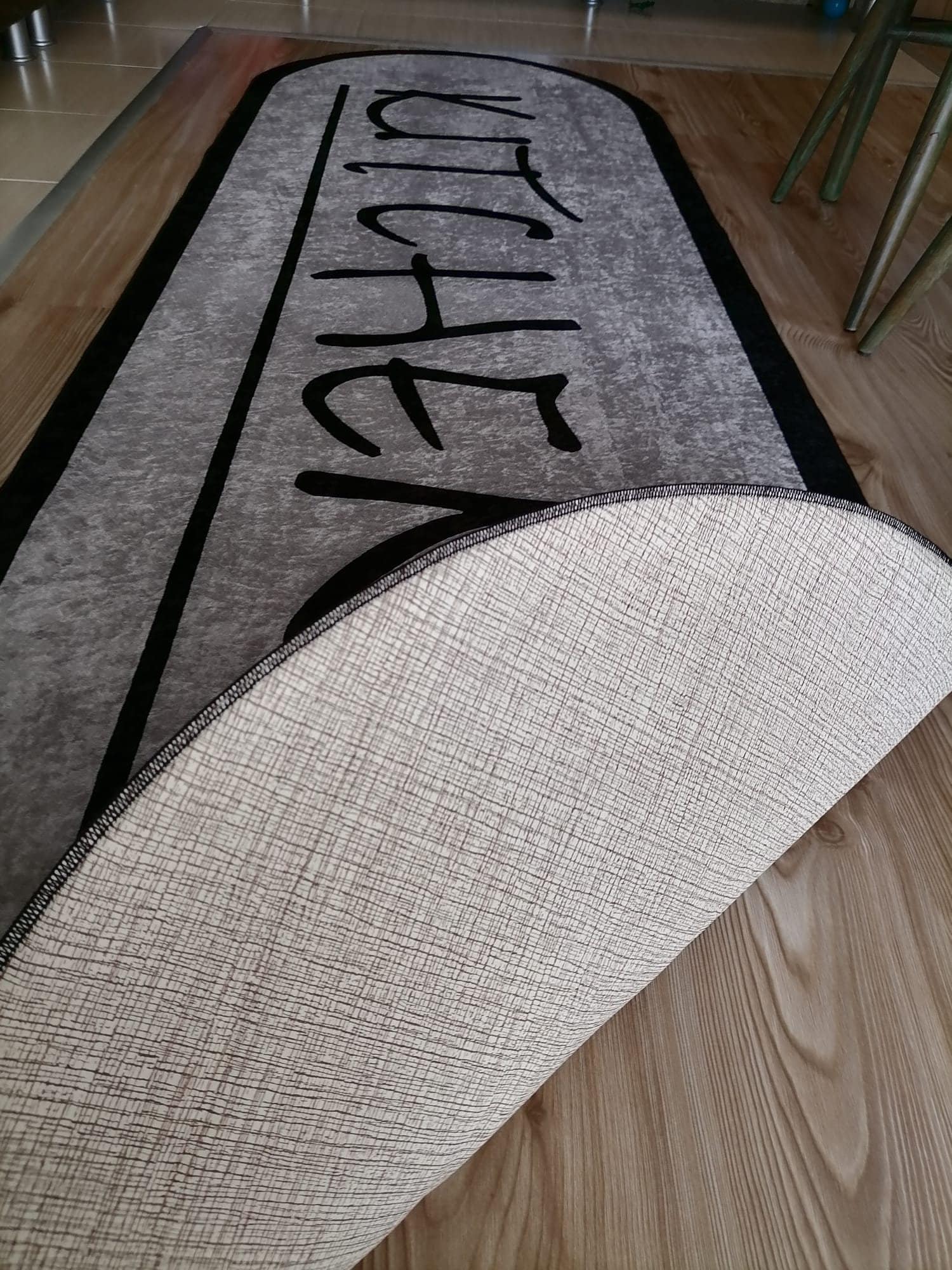 Küchenmatte 43x120 Cm - Rutschfest, Waschbar, ölbeständig, Für Küche, Flur, Stehpult