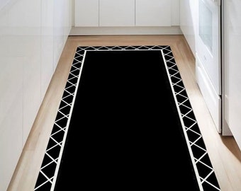 Kitchen Dining Room Runner Rug / Mat Non-Skid Machine Washable