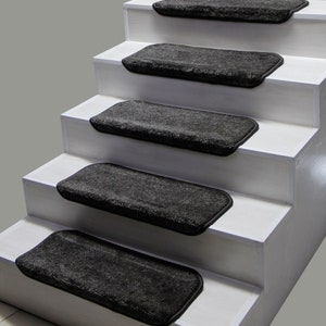 Non Slip Black Stair Carpet Runner Rug Padding