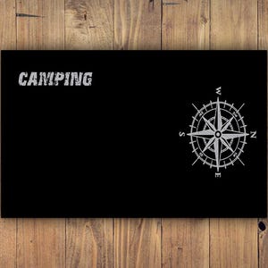 Camping Camper Runner Rug Door Mat Non-Skid Machine Washable