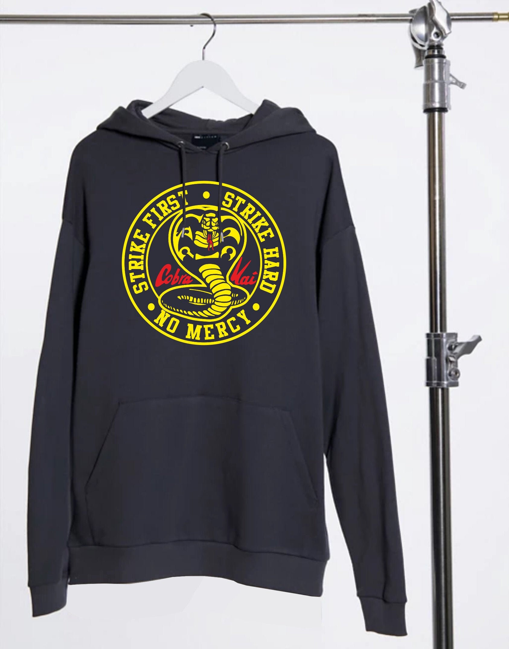 Cobra kai zip hoodie Clearance