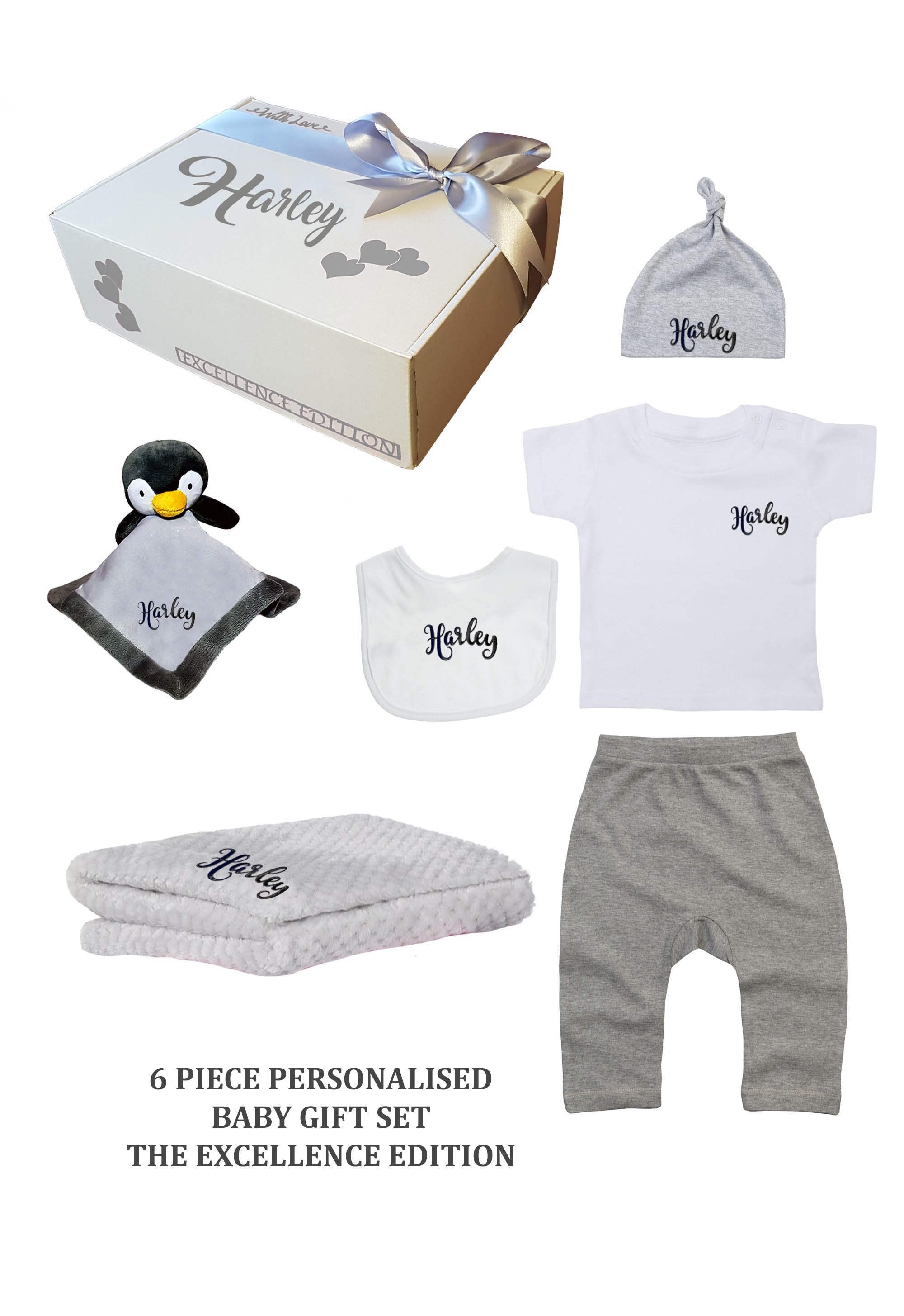 Personalised Luxury Baby Gift Set for Newborn Babies Baby Etsy