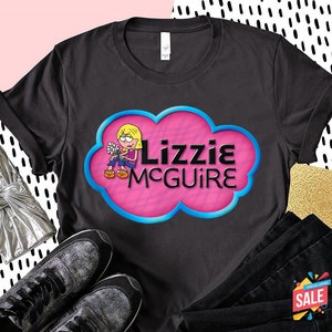 Lizzie McGuire Shirt Lizzie McGuire Animated Lizzie Logo | Etsy