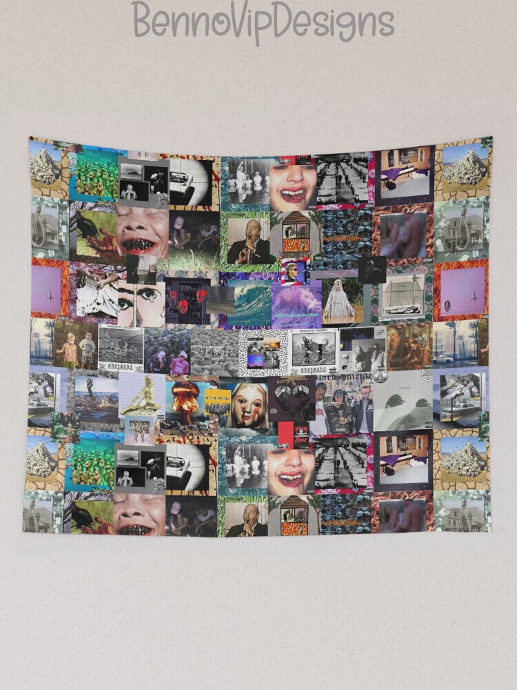 This is Suicide Boys Collage Tapestry , Suicideboys Hip Hop Tapestry ...